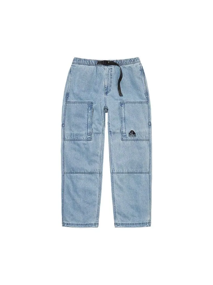 Брюки Supreme x Nike ACG Belted Denim Pant — изображение 1 из 2, синий