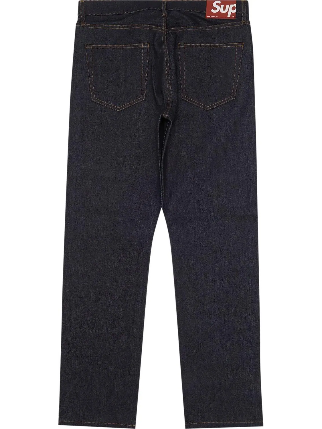 Джинсы Supreme Rigid Slim Jean 'Rigid Indigo' — изображение 2 из 3, синий
