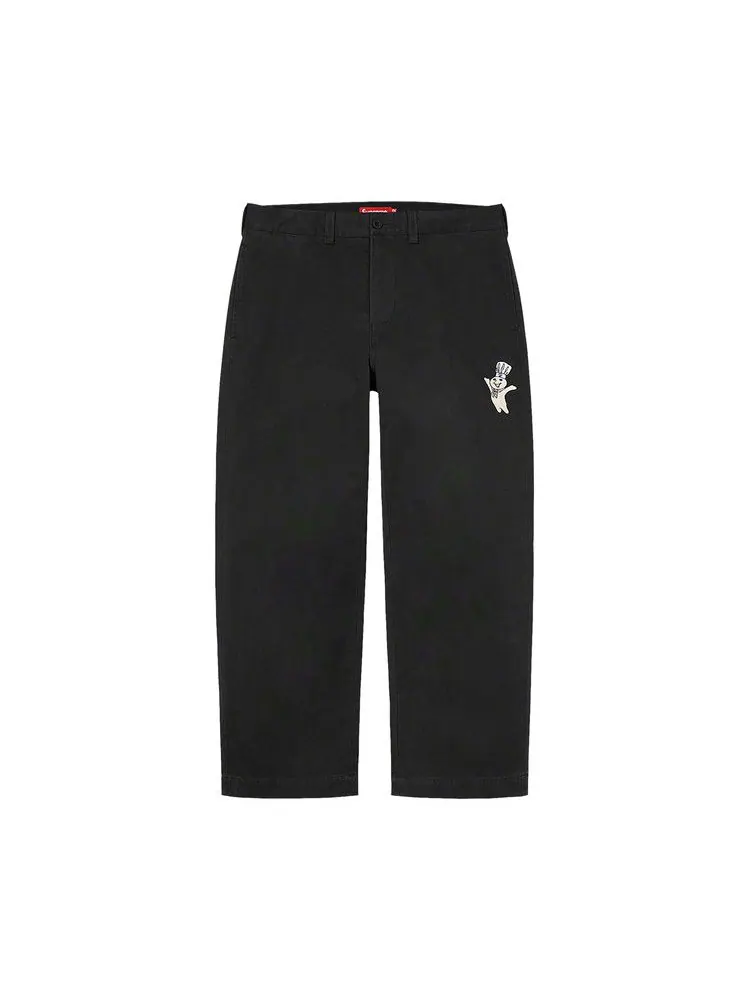 Брюки Supreme Chino Pant — изображение 1 из 2, черный