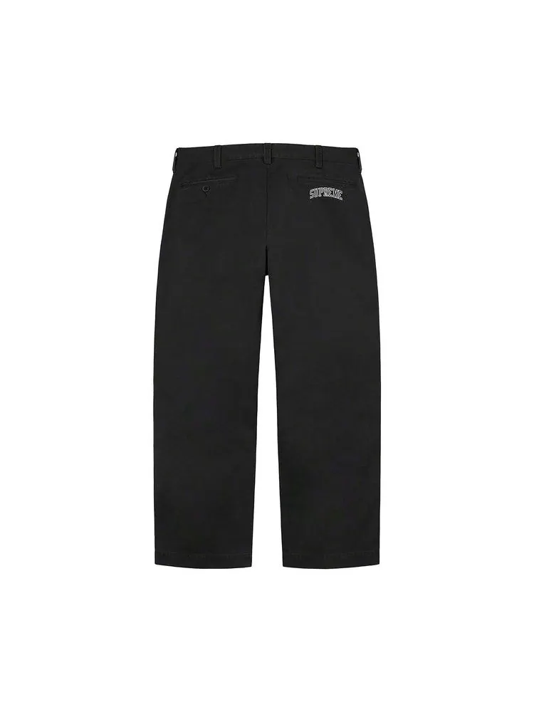 Брюки Supreme Chino Pant — изображение 2 из 2, черный