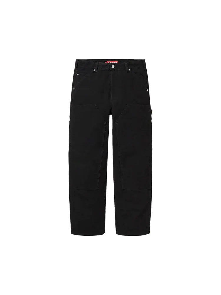 Брюки Supreme Moleskin Double Knee Painter Pant 'Black' — изображение 1 из 2, черный