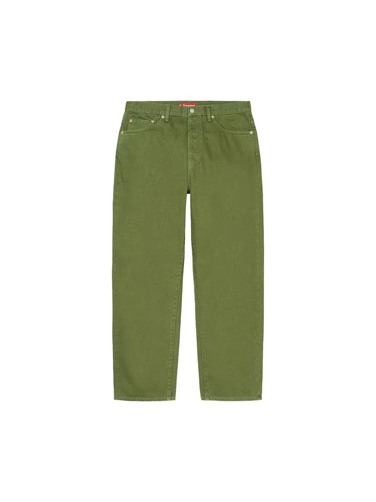 Джинсы Supreme Baggy Jean — изображение 1 из 2, зеленый