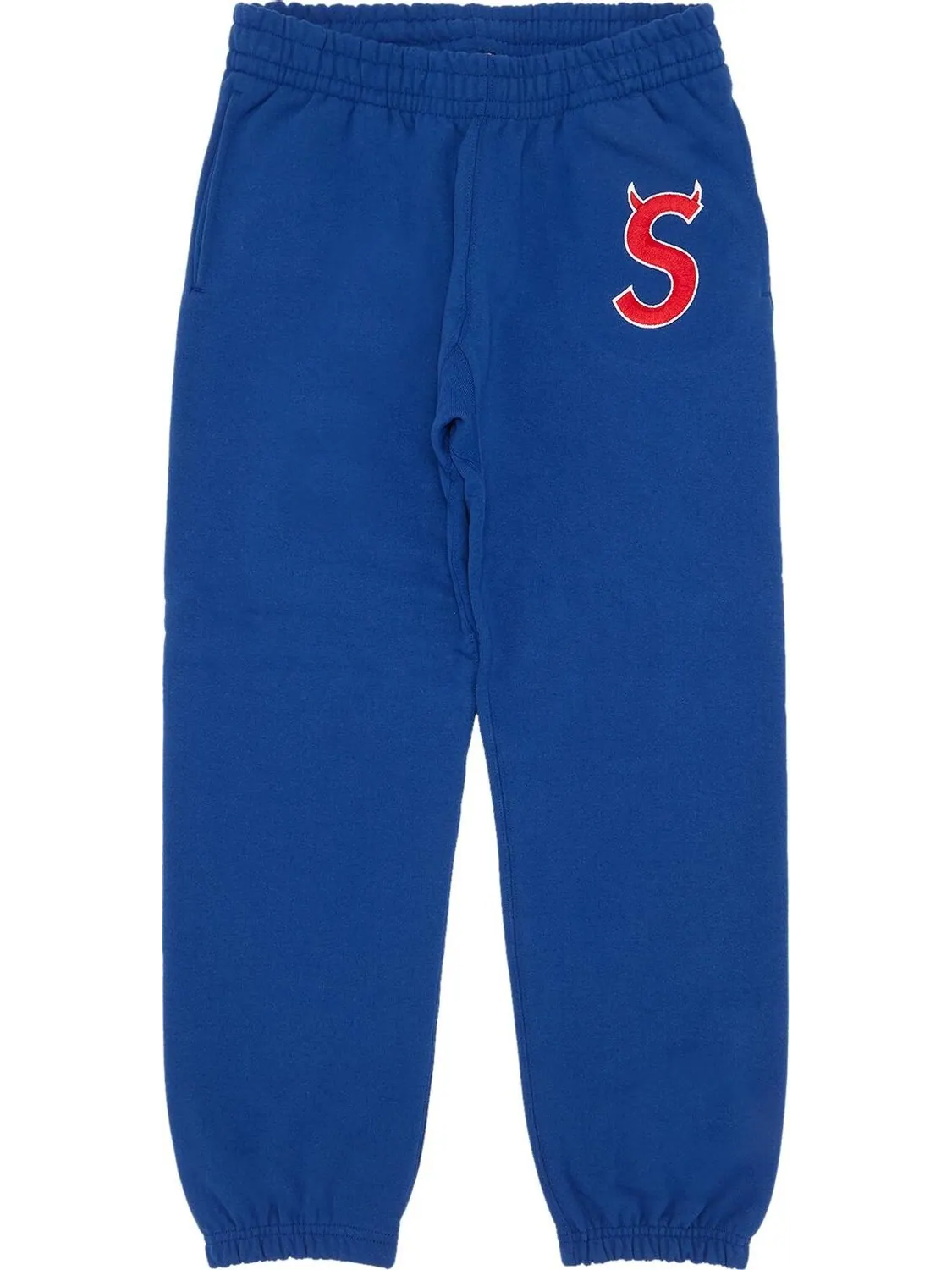 Спортивные брюки Supreme S Logo Sweatpant 'Blue' — изображение 1 из 3, синий