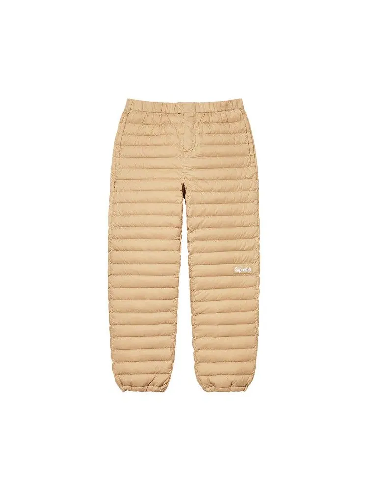 Брюки Supreme Micro Down Pant — изображение 1 из 2, бежевый