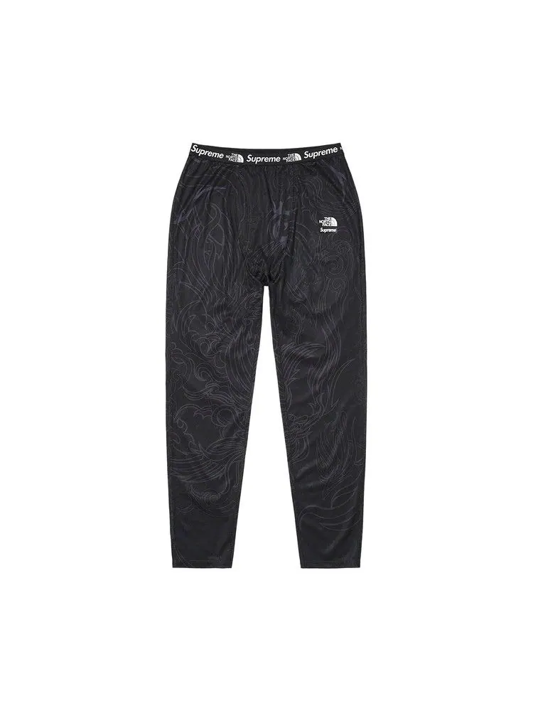 Брюки Supreme x The North Face Base Layer Pant — изображение 1 из 2, черный