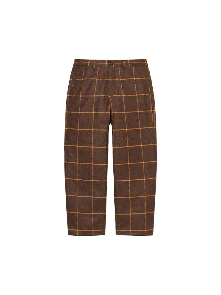 Брюки Supreme Windowpane Wool Trouser — 1