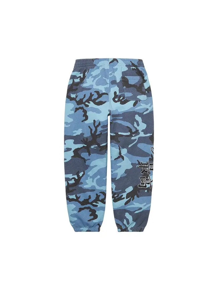 Спортивные брюки Supreme x New York Yankees Kanji Sweatpant — изображение 2 из 2, синий