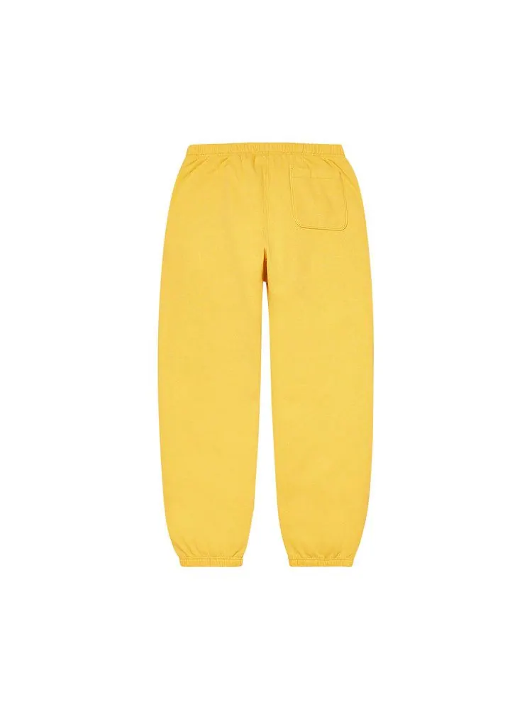 Спортивные брюки Supreme x The North Face Pigment Printed Sweatpant — изображение 2 из 2, желтый
