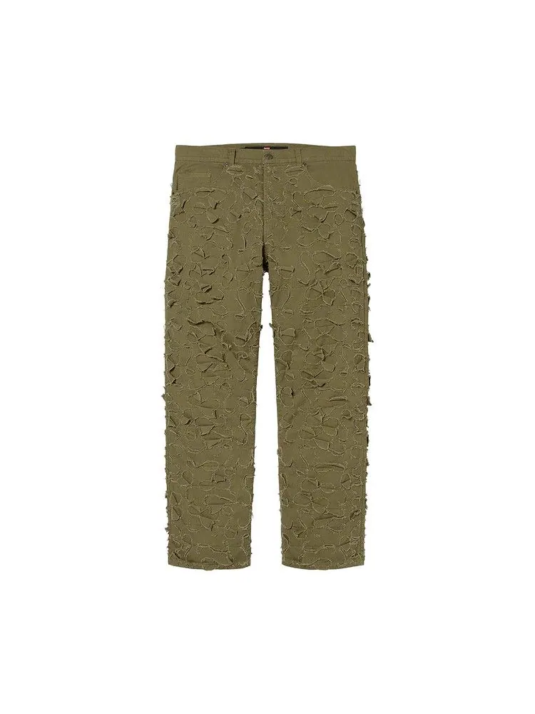 Джинсы Supreme x Griffin 5-Pocket Jean — изображение 1 из 2, светлый оливковый