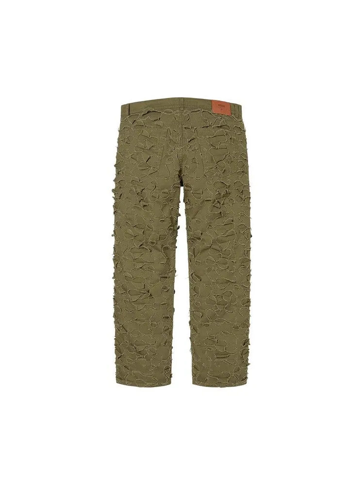 Джинсы Supreme x Griffin 5-Pocket Jean — изображение 2 из 2, светлый оливковый