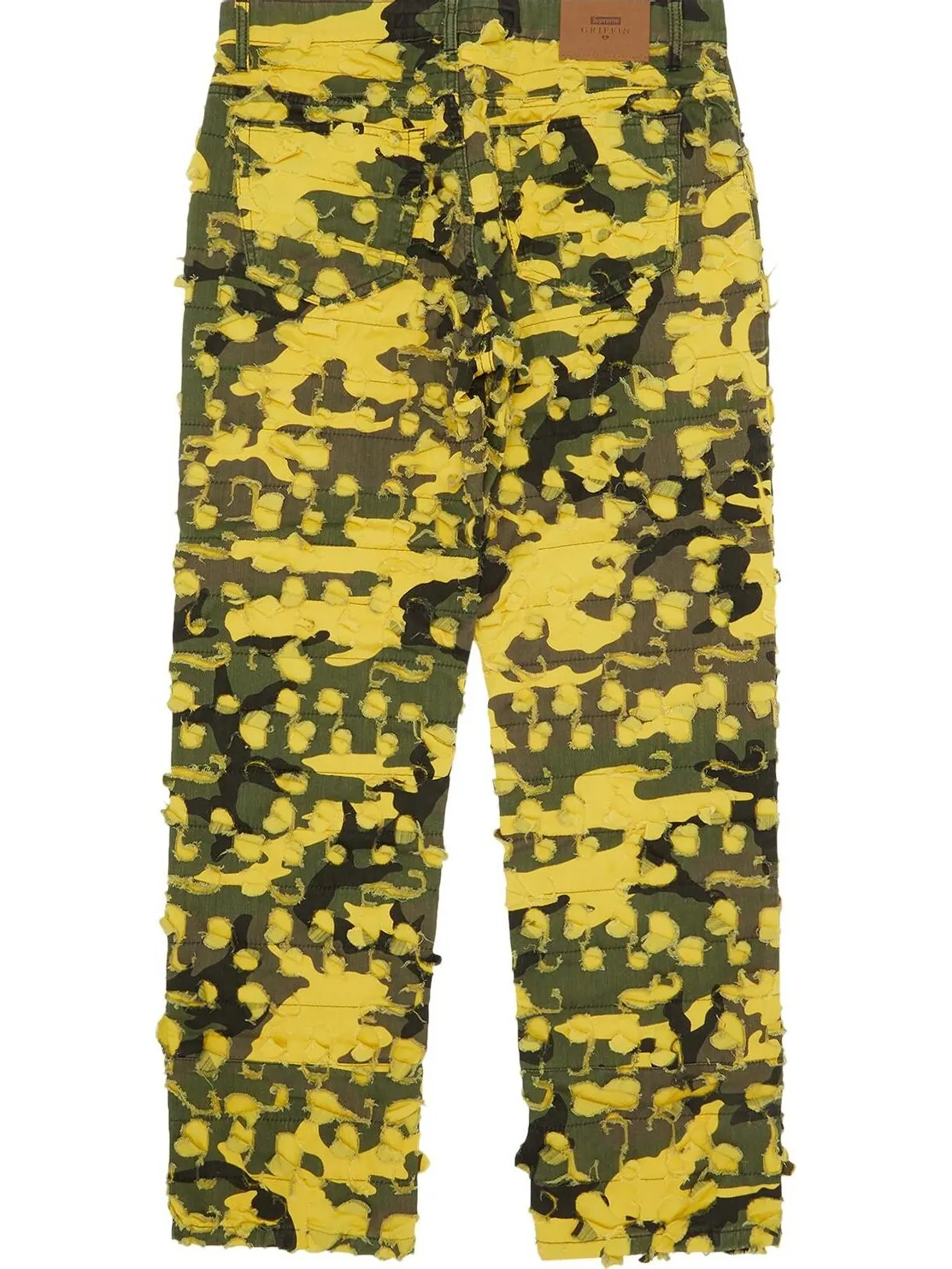 Джинсы Supreme x Griffin 5-Pocket Jean 'Yellow Camo' — изображение 2 из 3, мульти