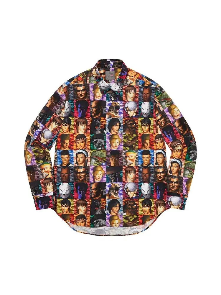 Рубашка Supreme x Yohji Yamamoto x TEKKEN Shirt Multicolor