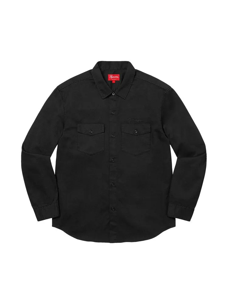 Рубашка Supreme x Raymond Pettibon Work Shirt
