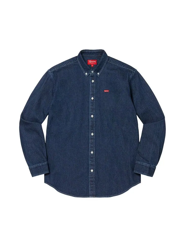 Рубашка Supreme Small Box Shirt 'Denim'