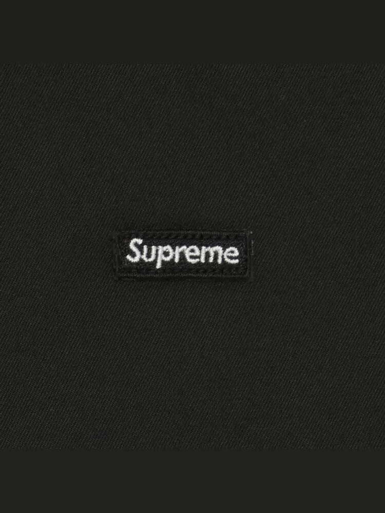 Рубашка Supreme Small Box Shirt 'Black' — изображение 3 из 3, черный
