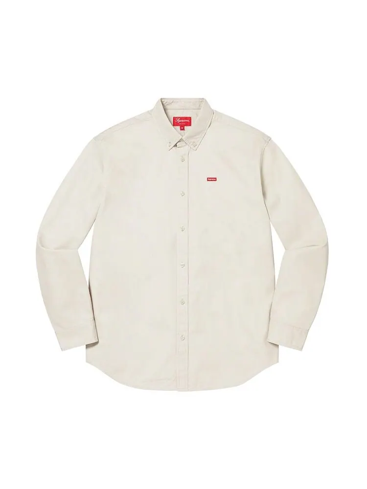 Рубашка Supreme Small Box Shirt Natural