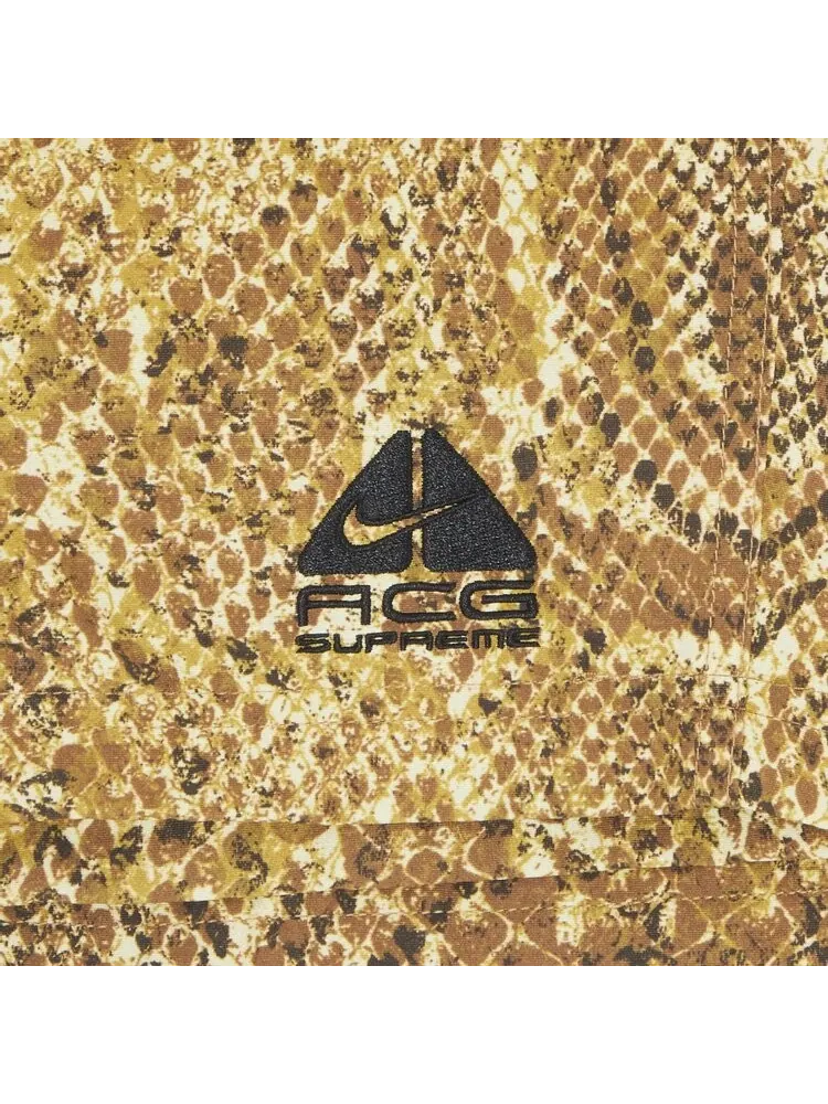 Шорты Supreme x Nike ACG Nylon Trail Short 'Gold Snakeskin' — изображение 3 из 3, золото