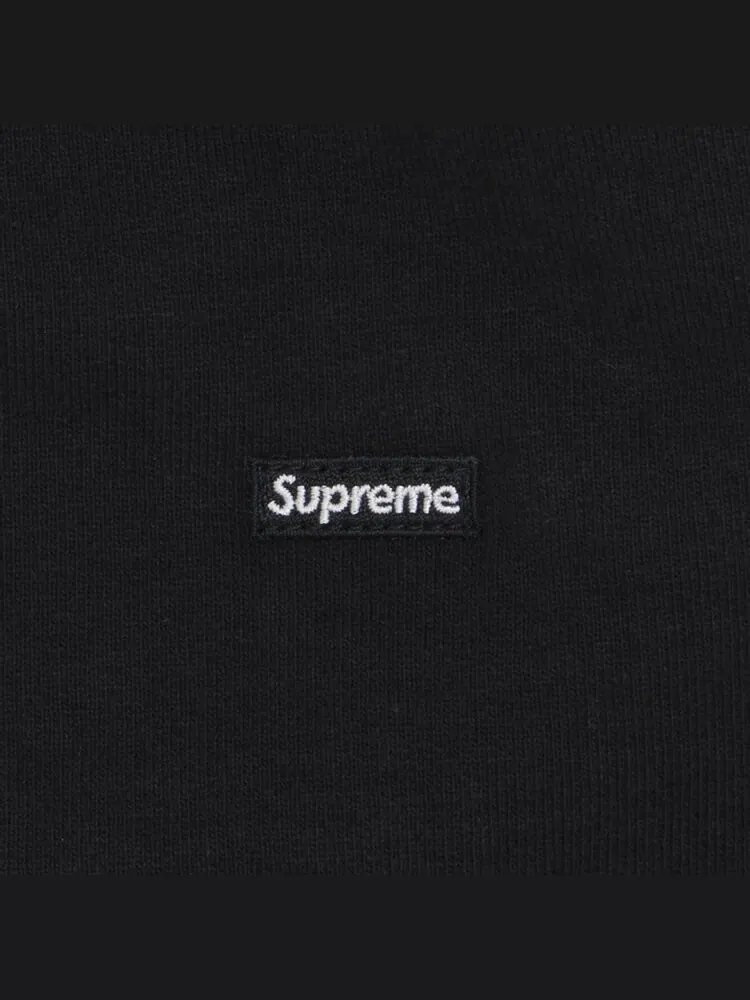 Спортивные шорты Supreme Small Box Sweatshort 'Black' — изображение 3 из 3, черный