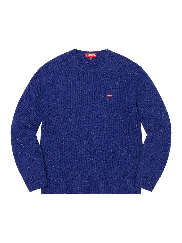 Свитер Supreme Small Box Speckle Sweater — изображение 1 из 1, королевский