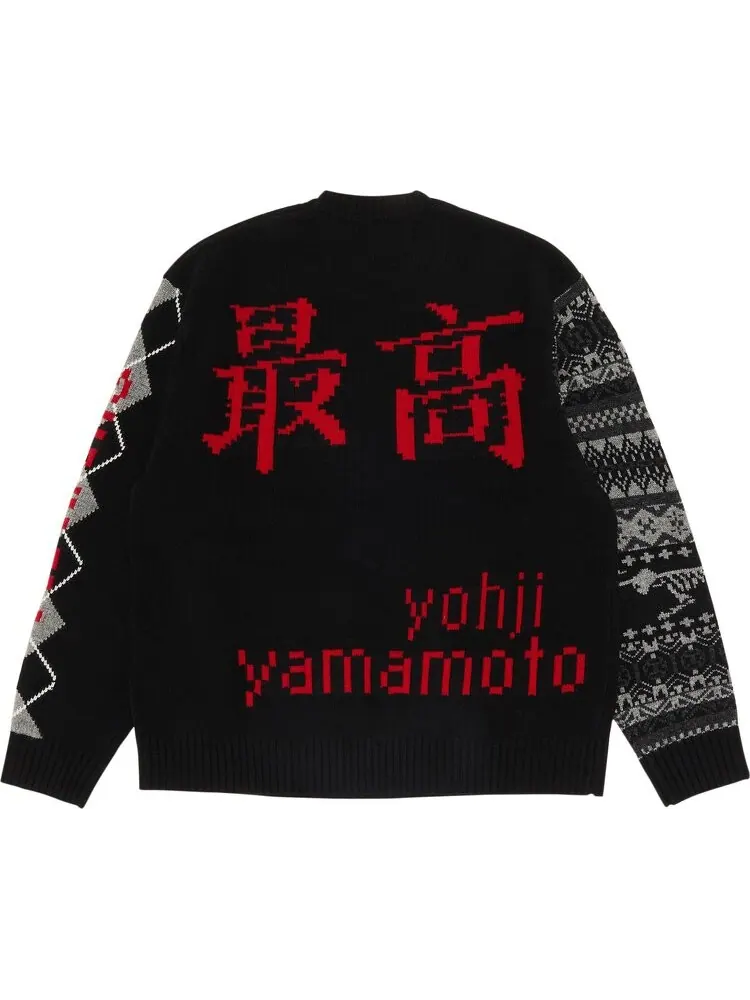 Свитер Supreme x Yohji Yamamoto x TEKKEN — изображение 2 из 3, черный
