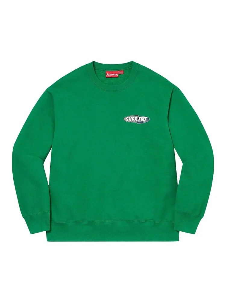 Толстовка Supreme 212 Crewneck Green — изображение 1 из 2, зеленый