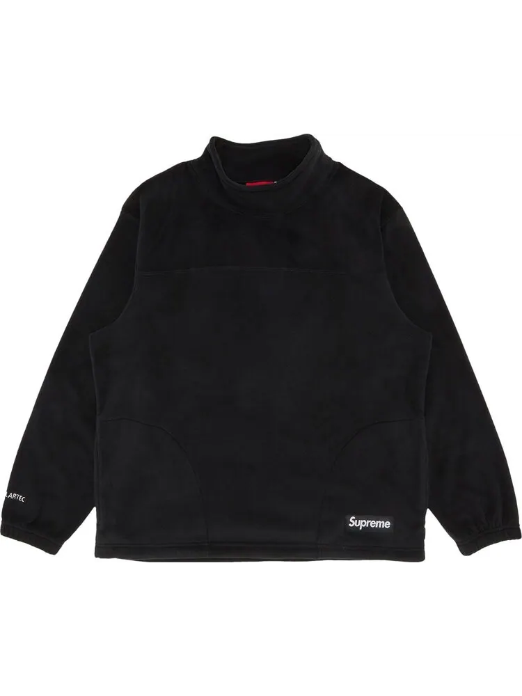 Пуловер Supreme x Polartec Mock Neck Pullover 'Black' — изображение 1 из 3, черный