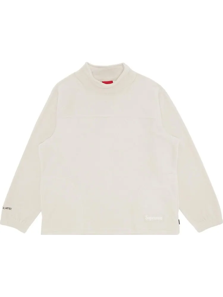 Пуловер Supreme x Polartec Mock Neck Pullover 'Stone' — изображение 1 из 3, бежевый