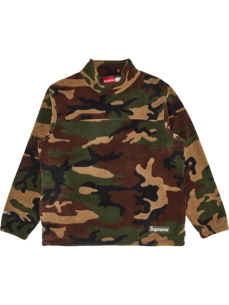 Пуловер Supreme x Polartec Mock Neck Pullover 'Woodland Camo' — изображение 1 из 3, мульти