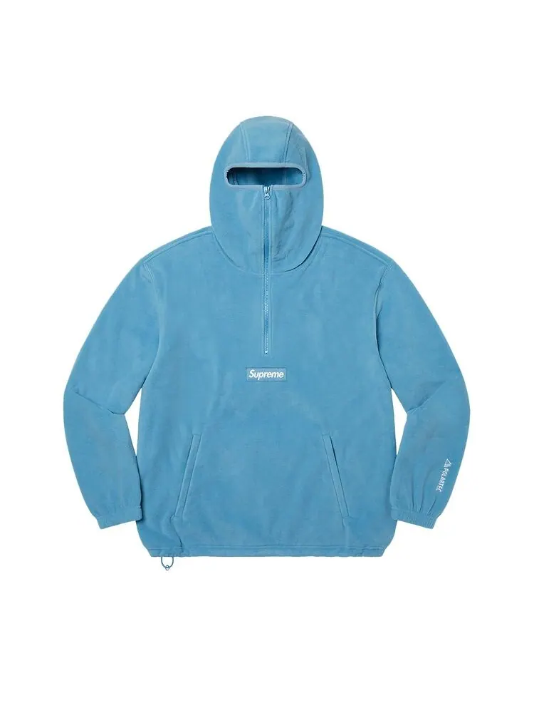 Пуловер Supreme x Polartec Facemask Half Zip Pullover Dusty Teal — изображение 1 из 1, голубой