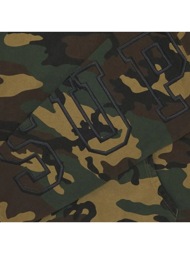 Толстовка Supreme State Hooded Sweatshirt 'Woodland Camo' — изображение 3 из 3, мульти