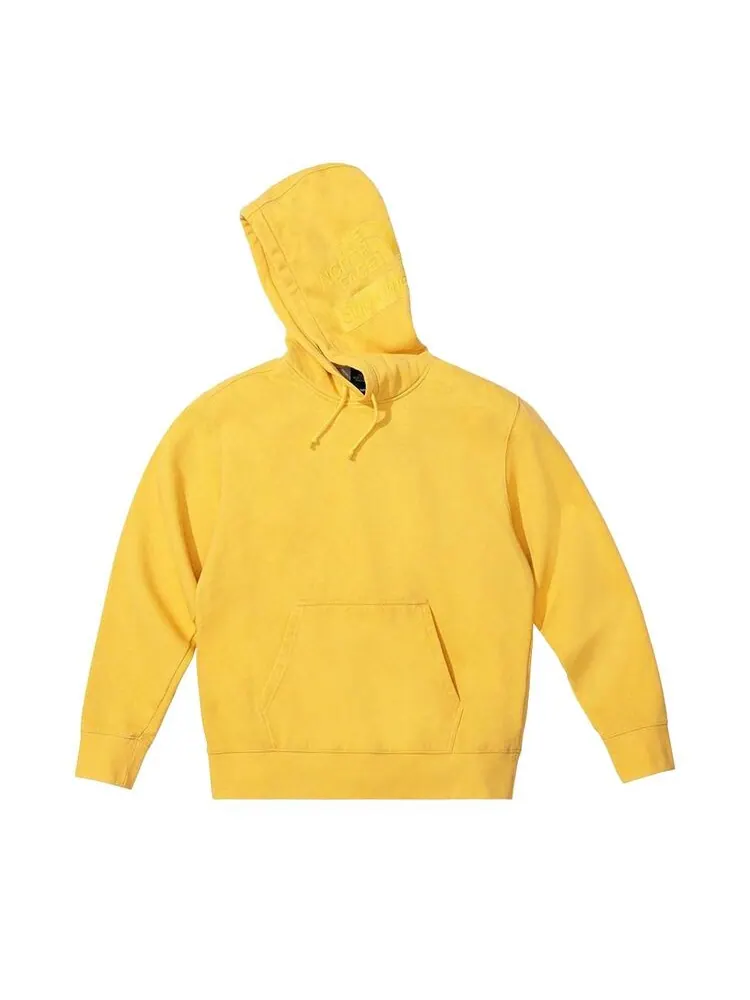 Толстовка Supreme x The North Face Pigment Printed Hooded Sweatshirt Yellow — изображение 1 из 1, желтый