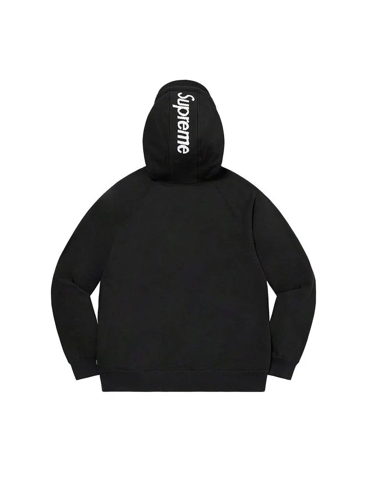 Толстовка Supreme Brim Zip Up Hooded Sweatshirt — изображение 2 из 2, черный