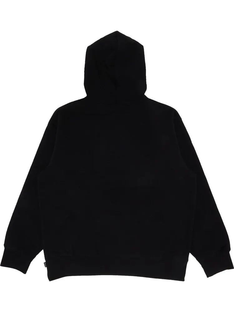 Толстовка Supreme S Logo Hooded Sweatshirt 'Black' — изображение 2 из 3, черный