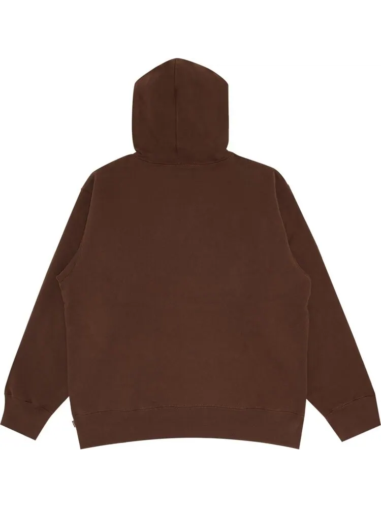 Толстовка Supreme S Logo Hooded Sweatshirt 'Brown' — изображение 2 из 3, коричневый