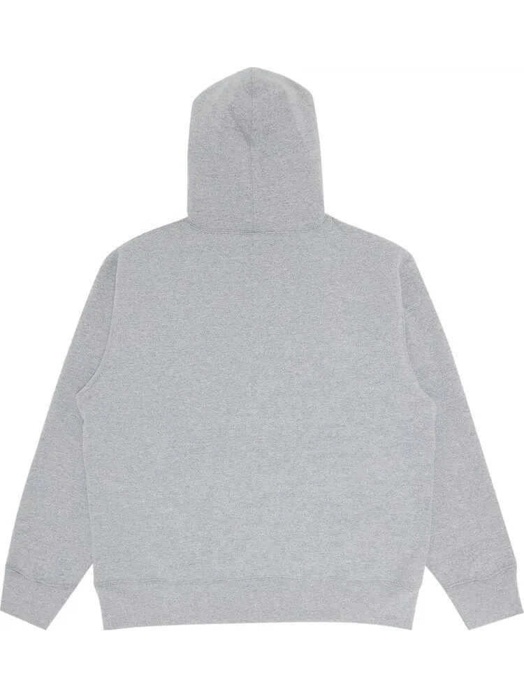 Толстовка Supreme S Logo Hooded Sweatshirt 'Heather Grey' — изображение 2 из 3, серый