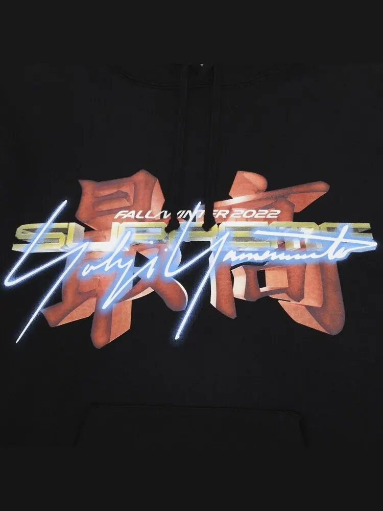 Толстовка Supreme x Yohji Yamamoto x TEKKEN Hooded Sweatshirt 'Black' — изображение 3 из 3, черный