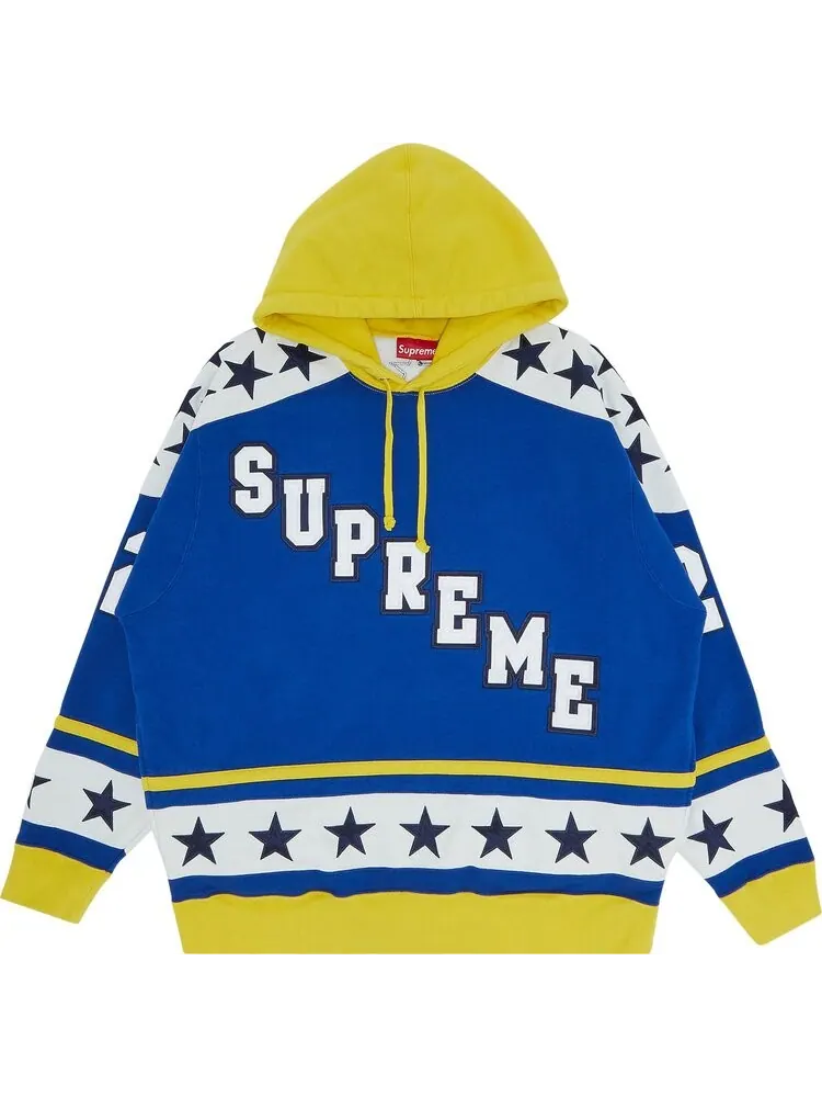 Толстовка Supreme Hockey Hooded Sweatshirt 'Royal' — изображение 1 из 3, синий