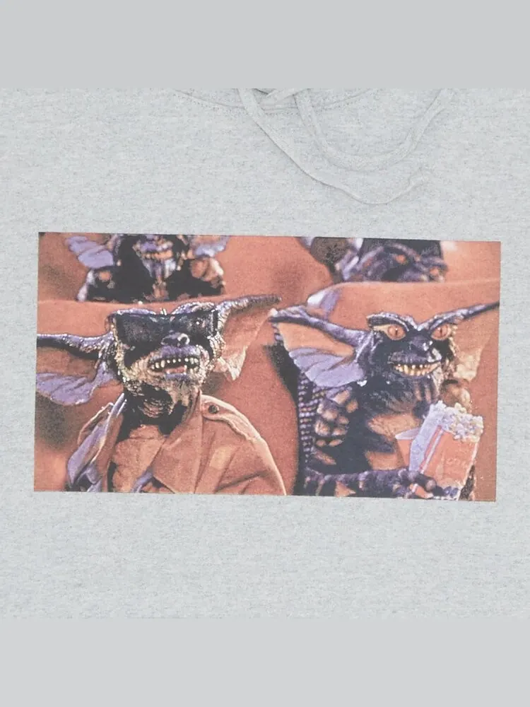 Толстовка Supreme Gremlins Hooded Sweatshirt 'Heather Grey' — изображение 3 из 3, серый