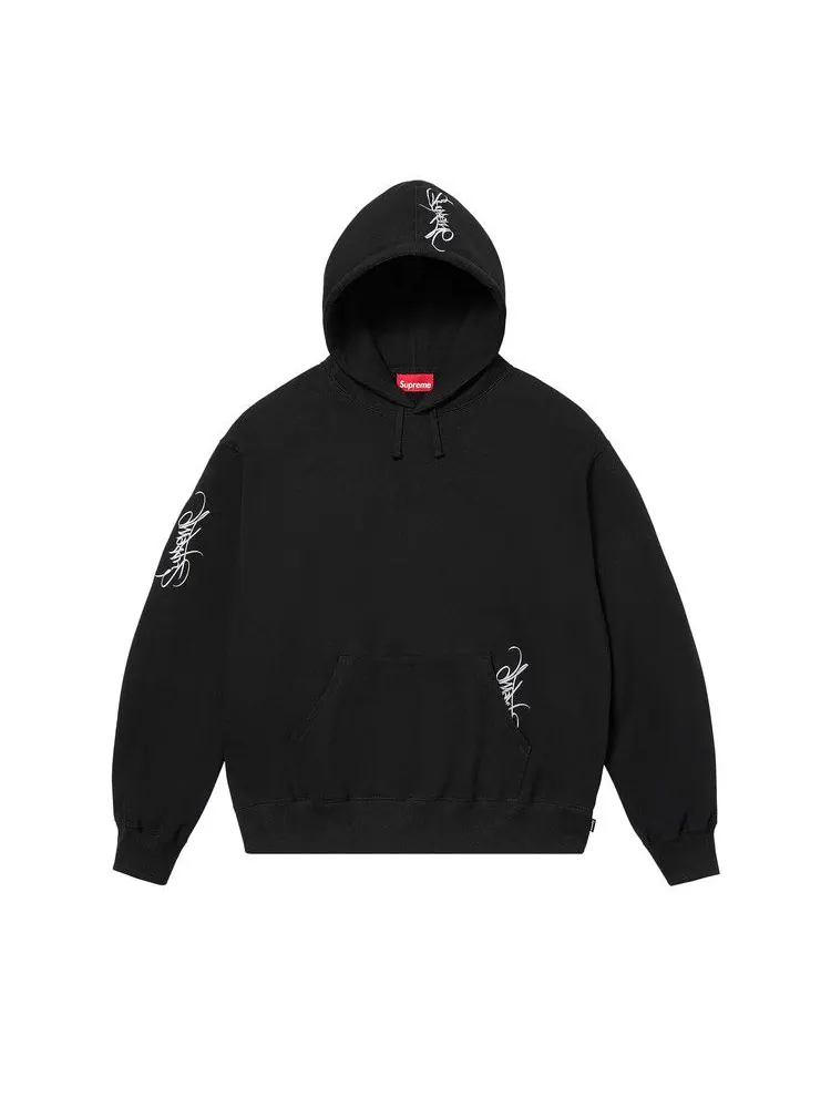 Толстовка Supreme Tag Hooded Sweatshirt — изображение 1 из 2, черный