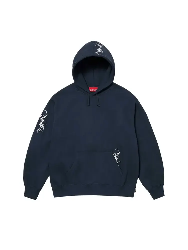 Толстовка с капюшоном Supreme Tag — изображение 1 из 2, синий