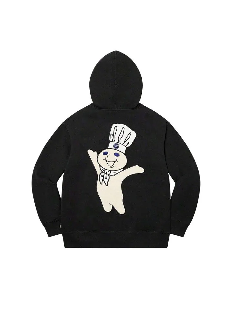 Толстовка Supreme Doughboy Zip Up Hooded Sweatshirt — изображение 2 из 2, черный