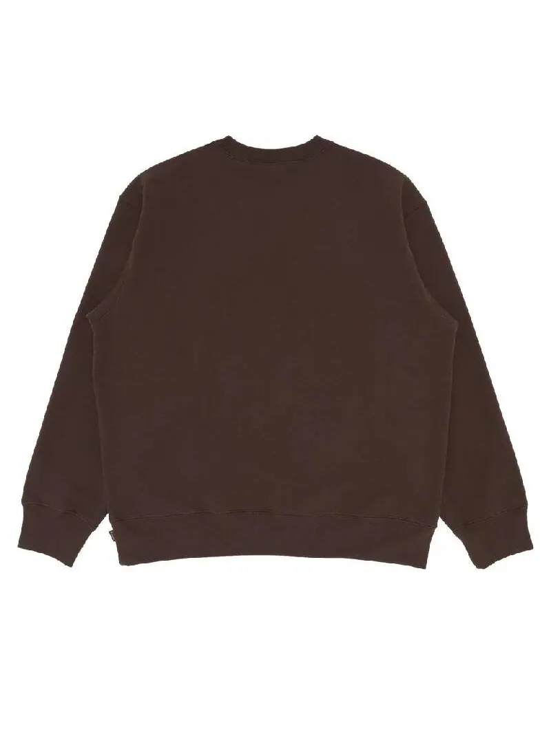 Толстовка Supreme Box Logo Crewneck — изображение 2 из 3, коричневый