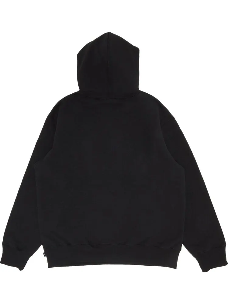 Толстовка Supreme Underline Hooded Sweatshirt 'Black' — изображение 2 из 3, черный
