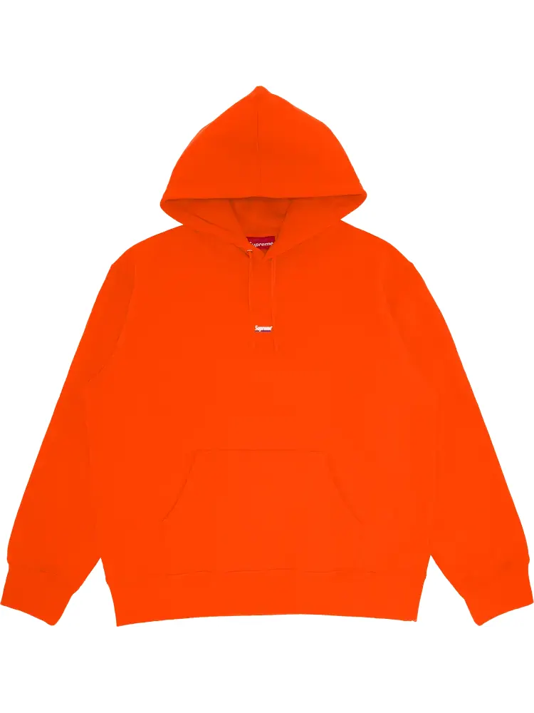 Толстовка Supreme Underline Hooded Sweatshirt 'Bright Orange' — изображение 1 из 1, оранжевый