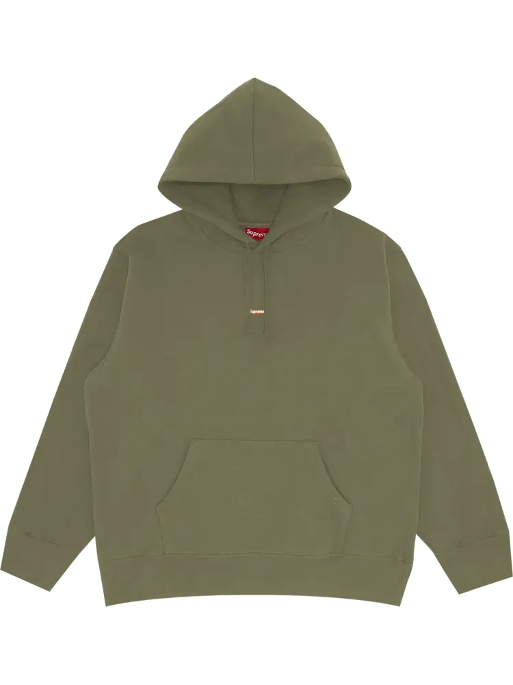 Толстовка Supreme Underline Hooded Sweatshirt 'Light Olive' — изображение 1 из 1, зеленый