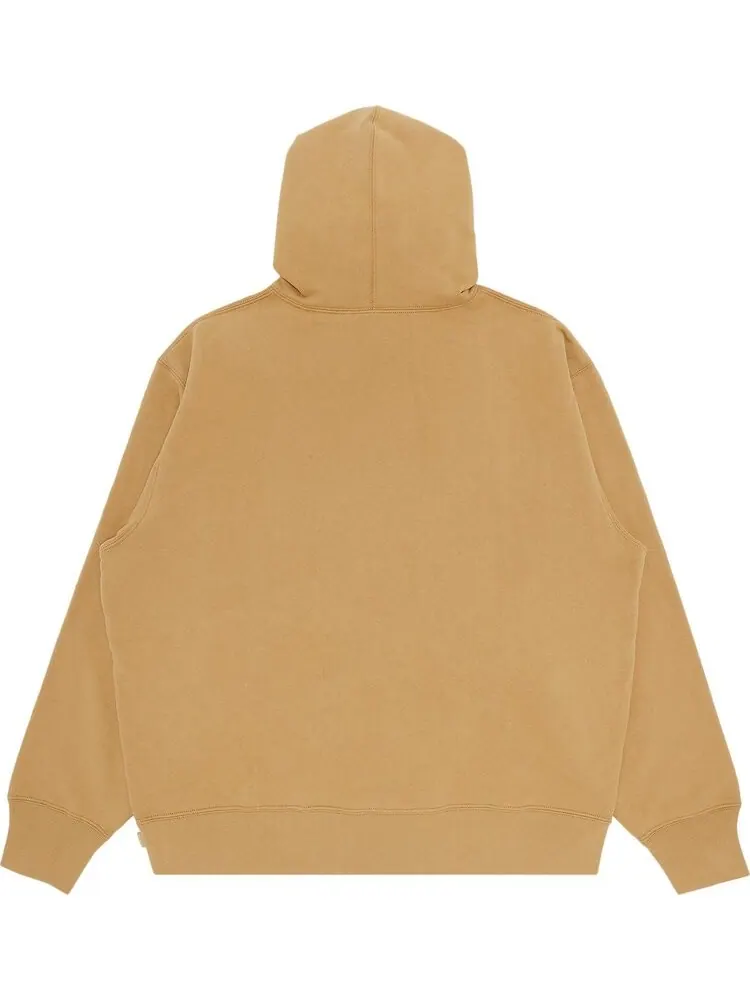 Толстовка Supreme Rhinestone Shadow Hooded Sweatshirt 'Dark Tan' — изображение 2 из 3, загар