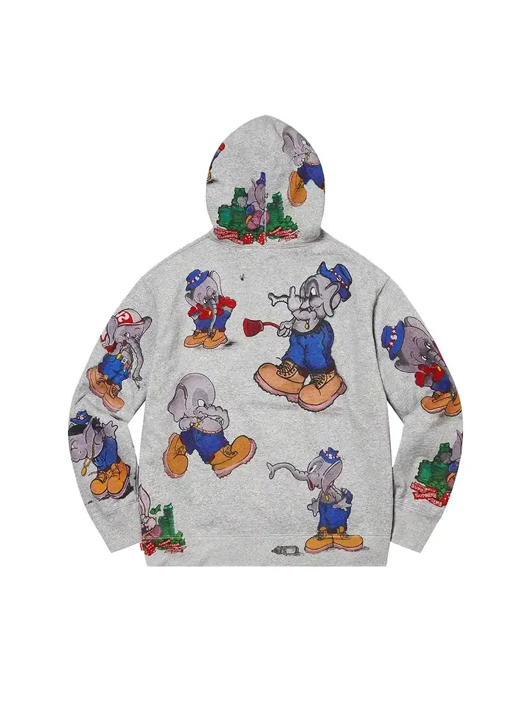 Толстовка с капюшоном Supreme Elephant — изображение 2 из 2, мульти
