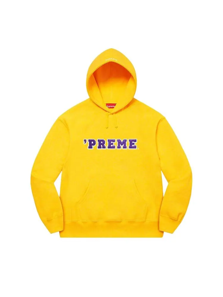 Толстовка Supreme Preme Hooded Sweatshirt Yellow — изображение 1 из 1, желтый