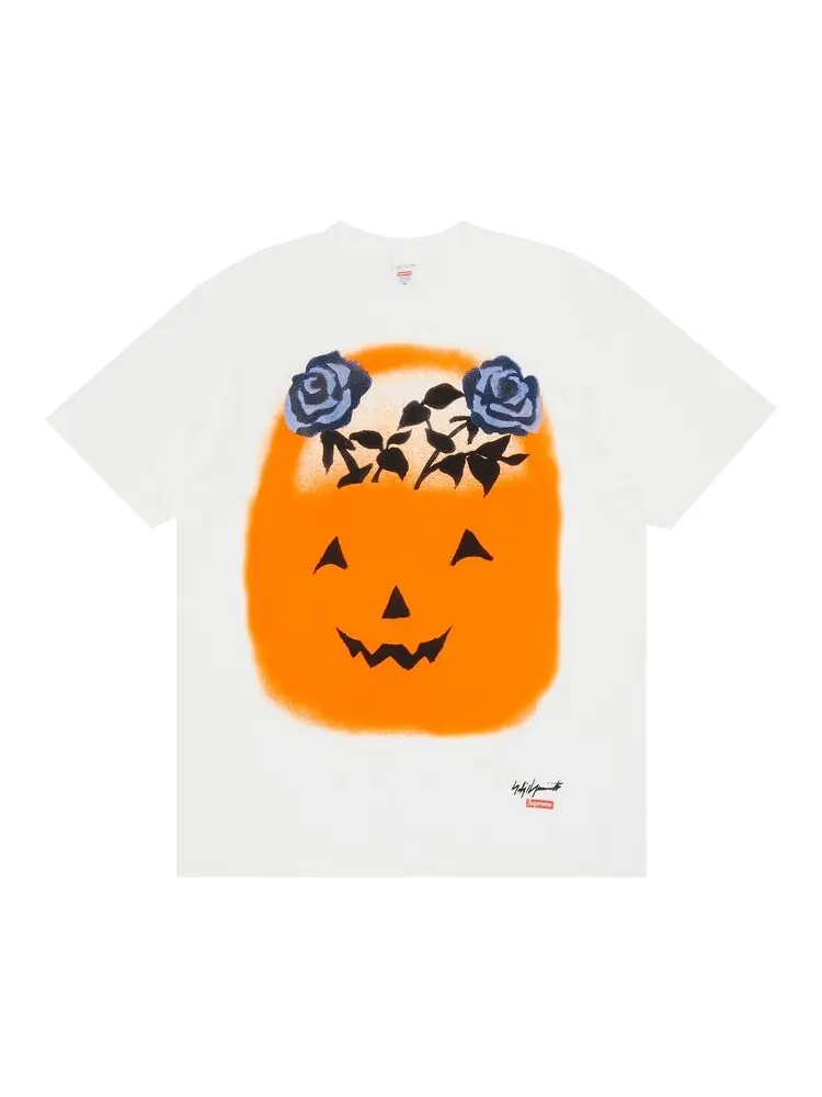 Футболка Supreme x Yohji Yamamoto Pumpkin — изображение 1 из 4, белый