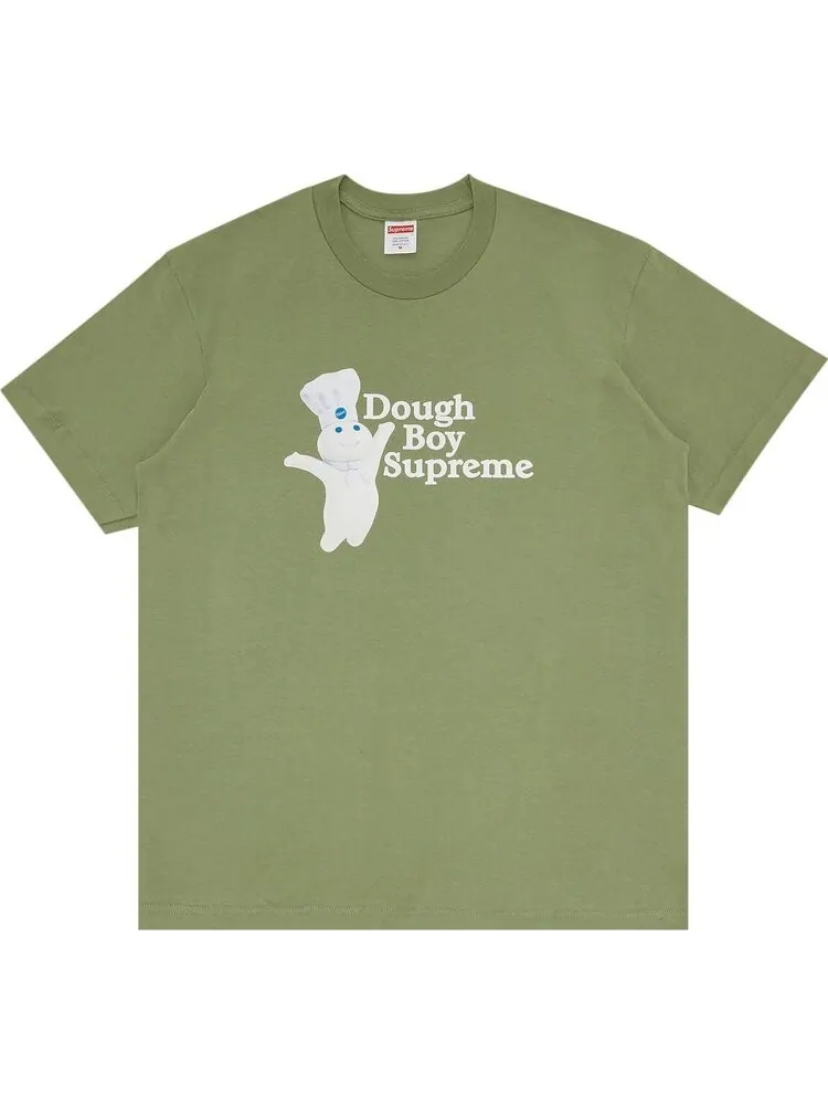 Футболка Supreme Doughboy Tee 'Light Olive' — изображение 1 из 3, зеленый